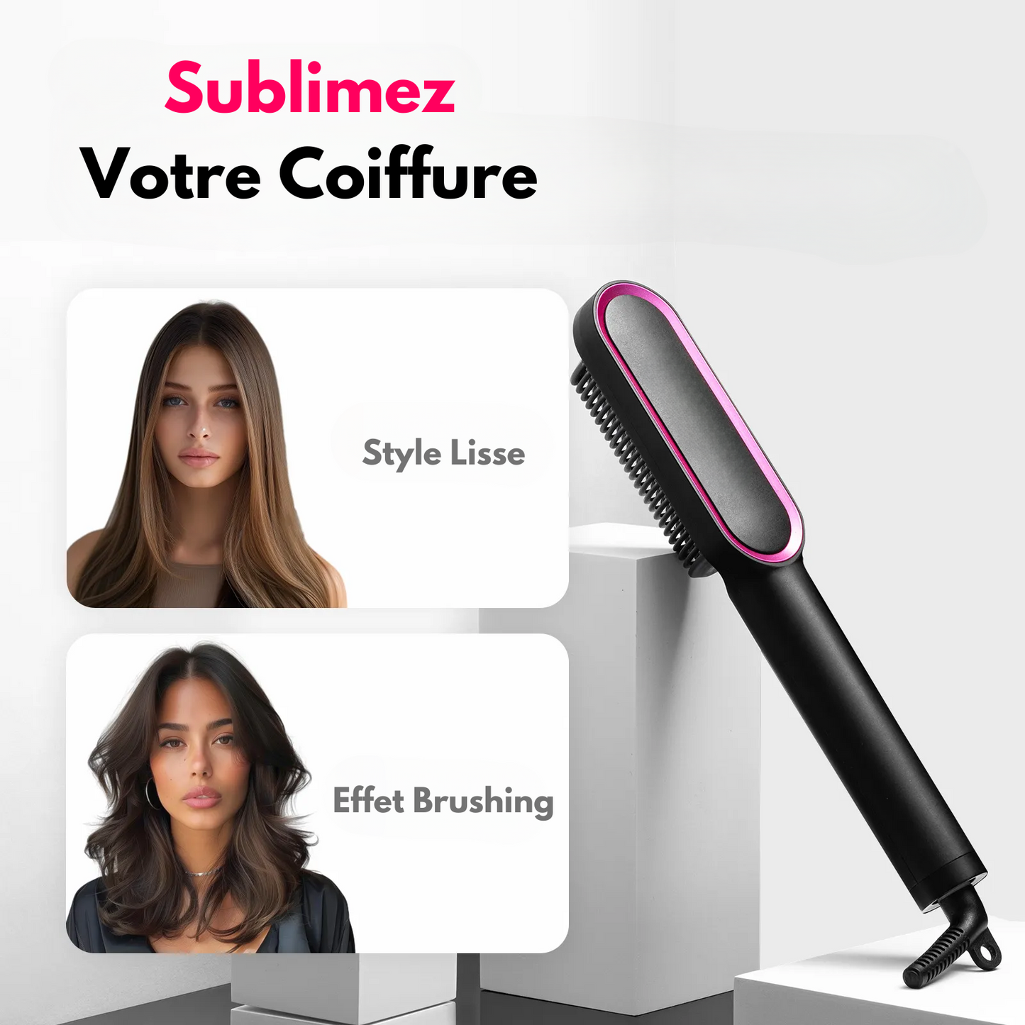 NovaRING - Brosse Chauffante